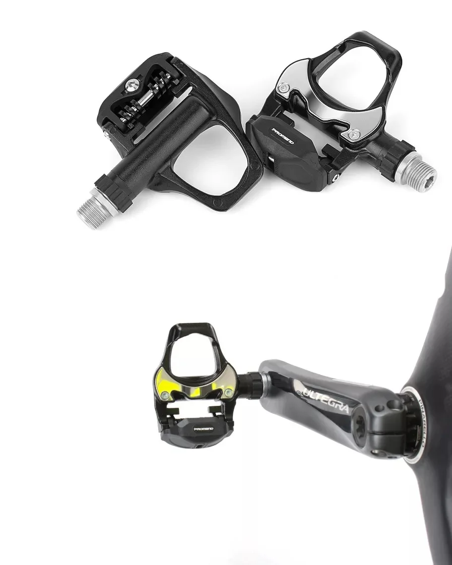 Pedales Promend Automático Ruta Pd-r97p Calas Shimano