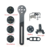 Soporte Carbono MC4.0 Toseek Ciclocomputadora Manillar Integrado Ruta MTB