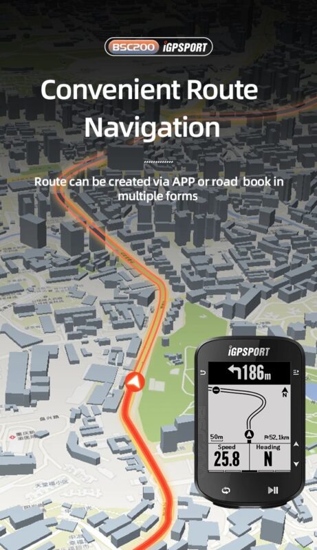 Ciclocomputadora iGPSPORT BSC200 GPS – AXNSPORT
