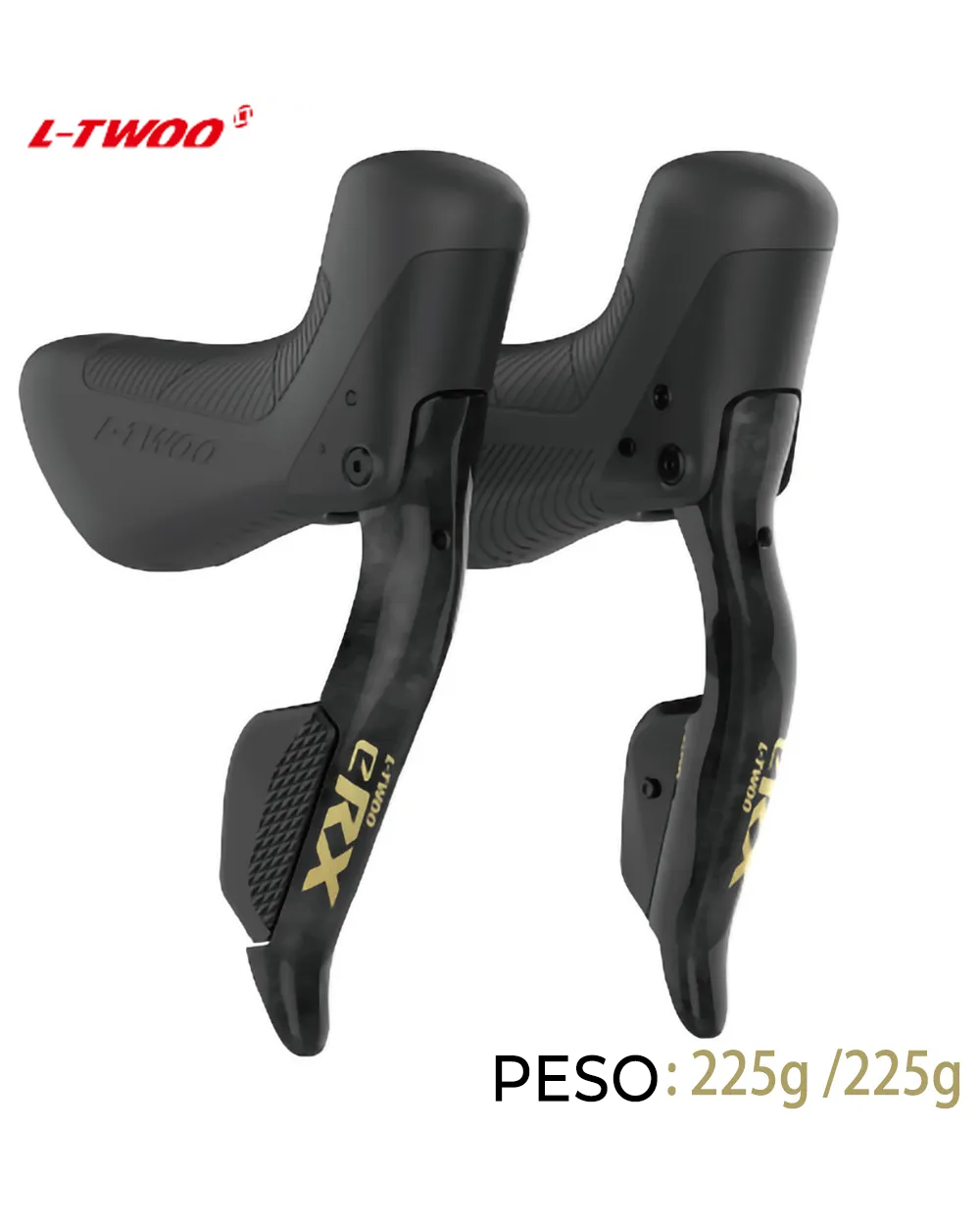 Grupo transmisión Freno y shifter electrico eRX LTWOO Serie Carbono ruta 11 y 12 velocidades