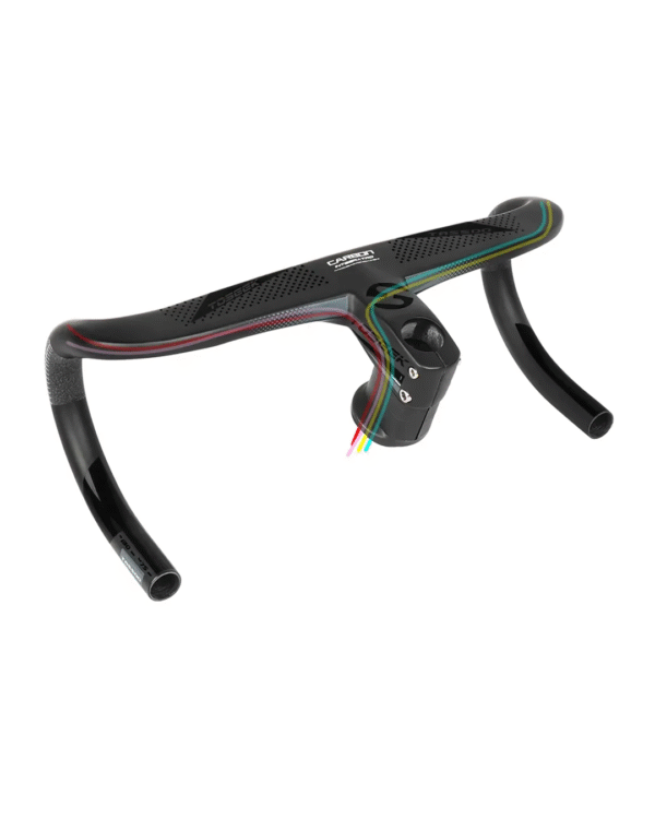 Manillar integrado de Carbono Cableado Interno Ruta Toseek TR5500