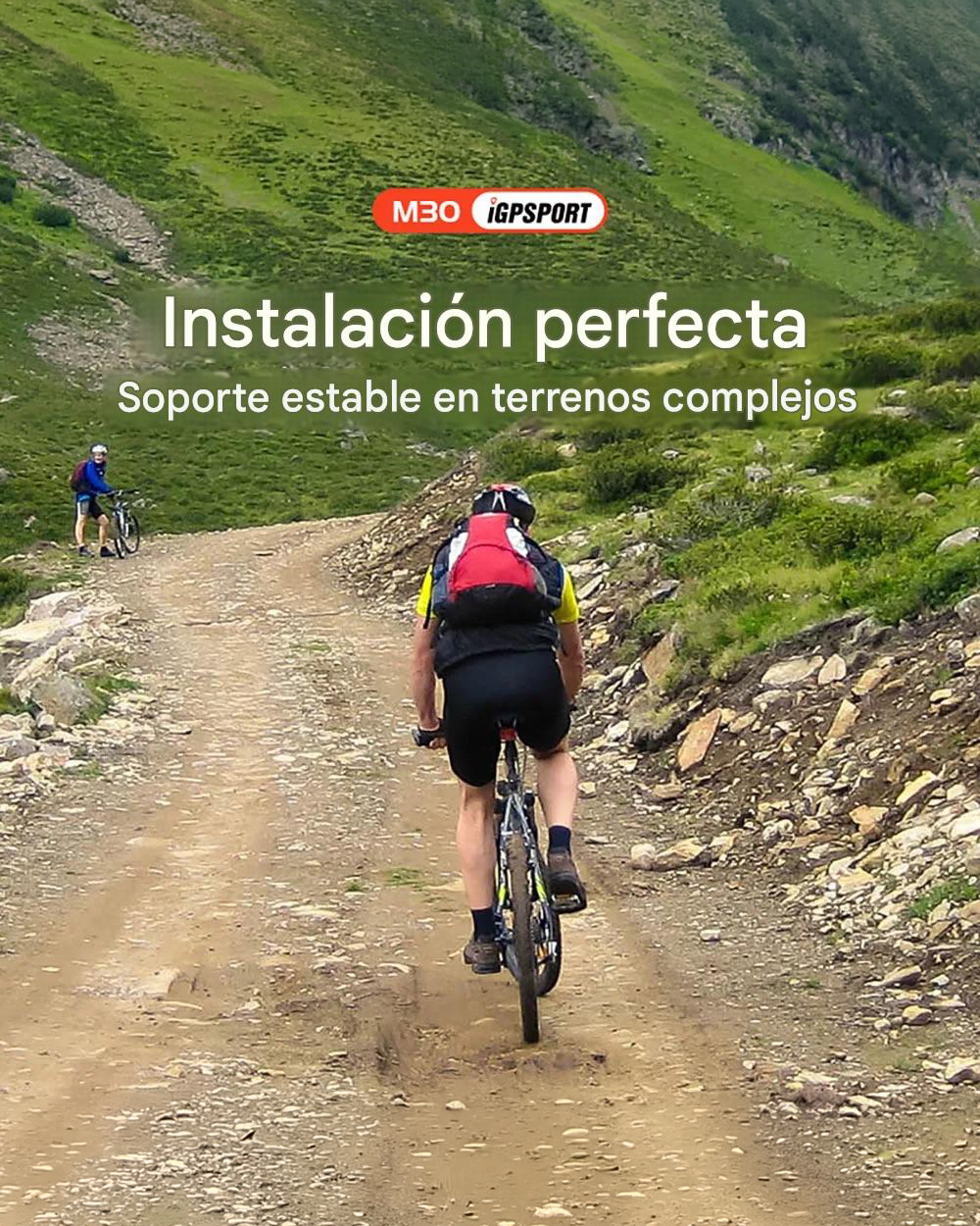 Soporte Asiento iGPSPORT M30 para GoPro SR30 TL30 y compatibles