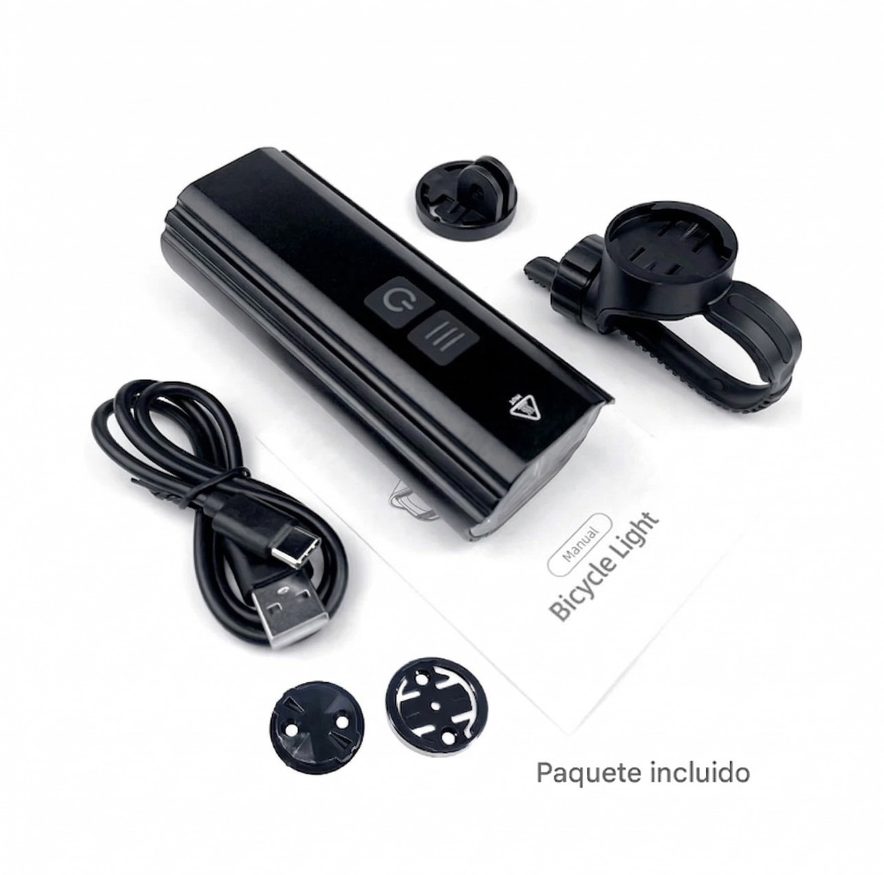 Luz Delantera Bicicleta BikeCraft Br1800 Lumens Muy Potente