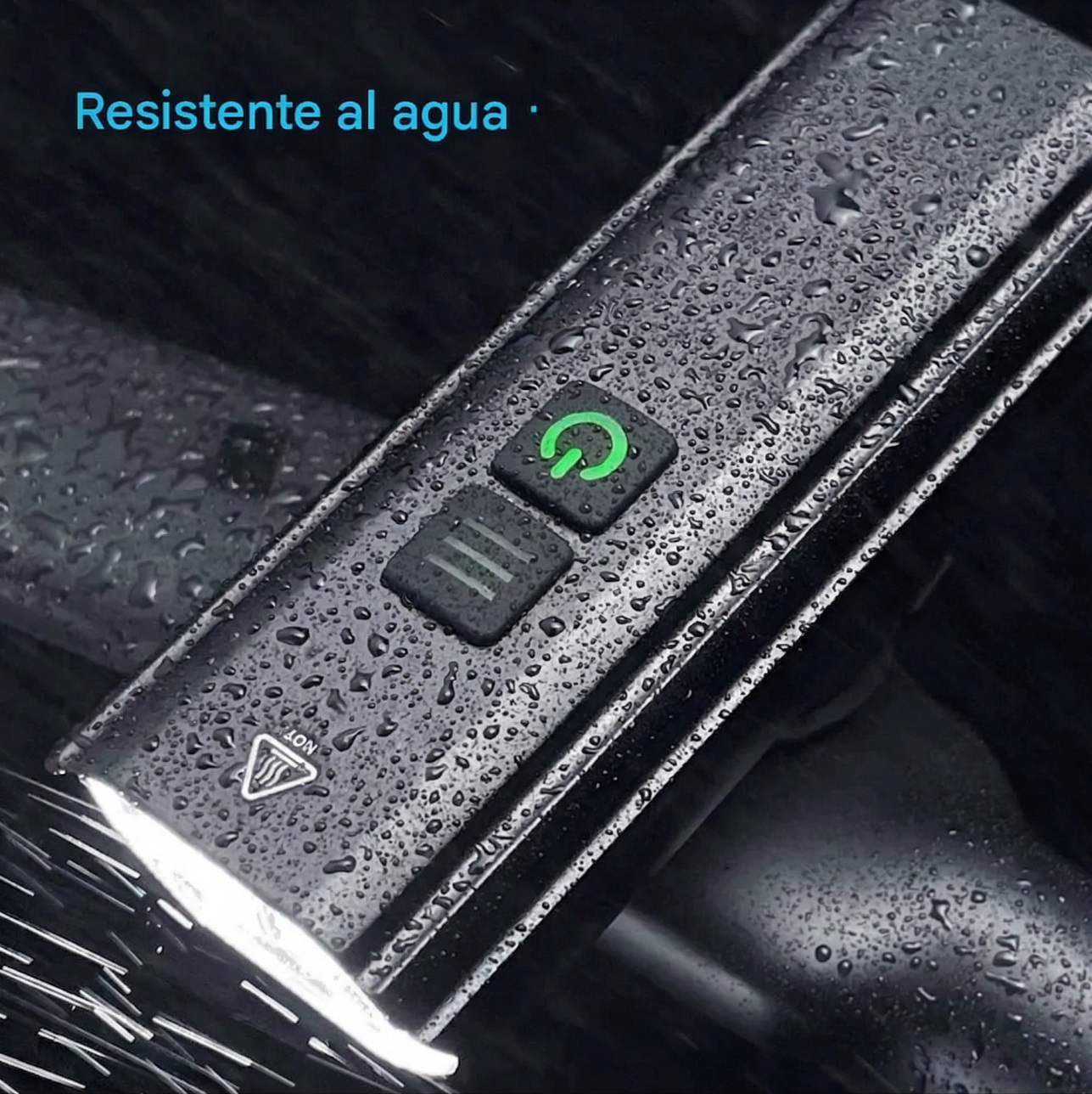 Luz Delantera Bicicleta BikeCraft Br1800 Lumens Muy Potente - Imagen 8