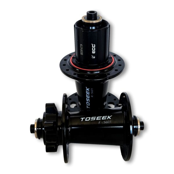 Mazas Juego Toseek S601 Cerámica 32H Freno Disco MTB HG / No Boost / Cierre Rápido