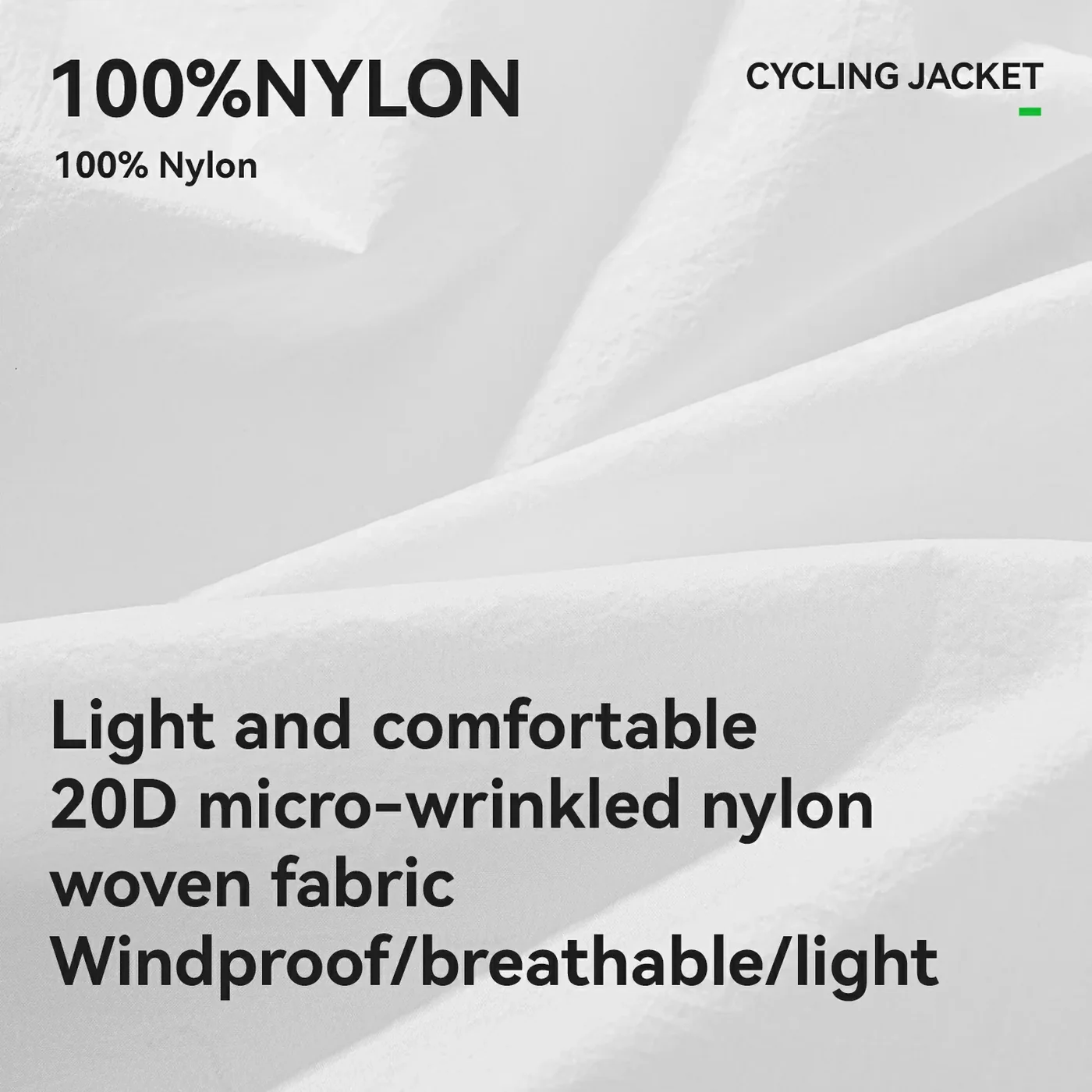 Chaqueta de Ciclismo ROCKBROS "Auto-Glow" – Fotoluminiscente, Impermeable y Ultraligera - Imagen 5