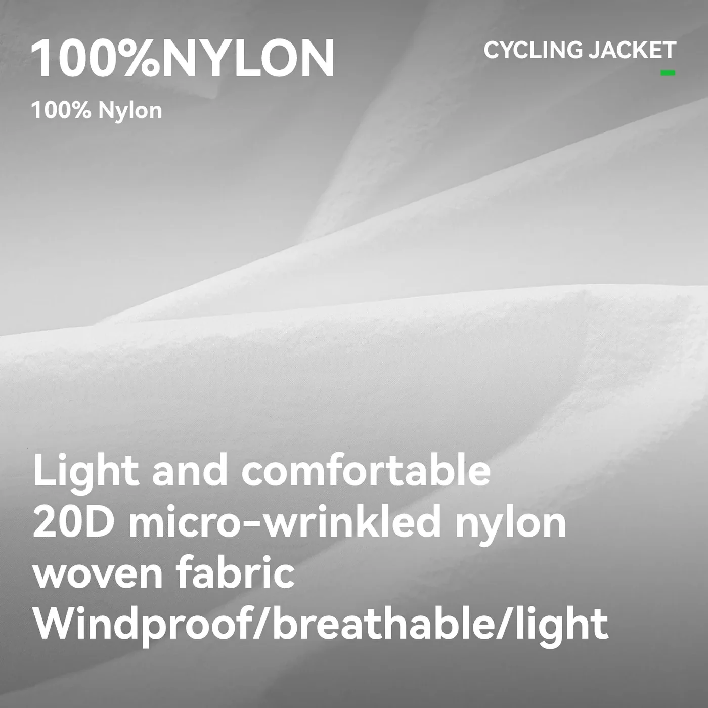 Chaqueta de Ciclismo ROCKBROS "Auto-Glow" – Fotoluminiscente, Impermeable y Ultraligera - Imagen 6