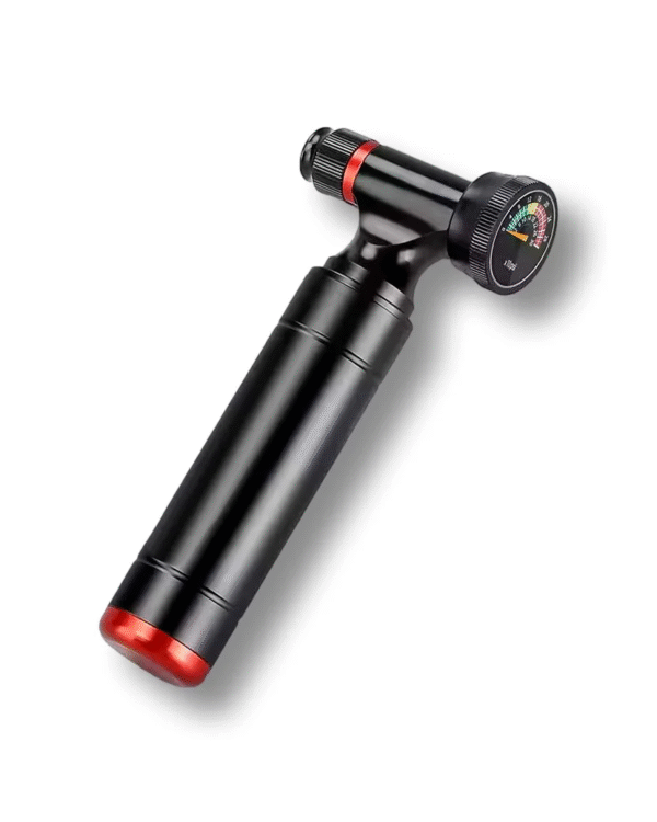 Inflador de CO2 para Bicicleta con Regulador – Compatible Presta y Schrader