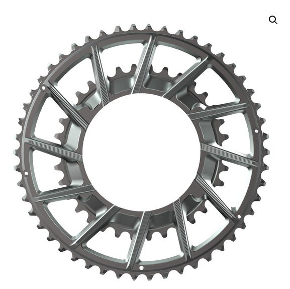 Potencia dual Xcadey Carbon caja Shimano ruta plato Velocity Pwheel - Imagen 7