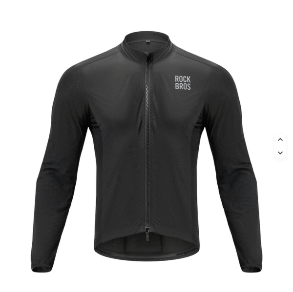 Campera Cortavientos de Ciclismo ROCKBROS – Ultraligero, Transpirable y Reflectante (Primavera/Verano