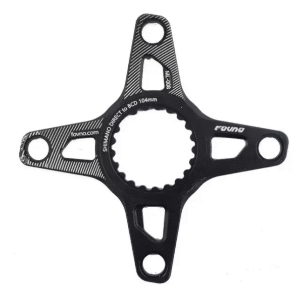 Adaptador Spider Araña Shimano Direct Mount A Bcd 104 Simetrico MTB para 4 tornillos
