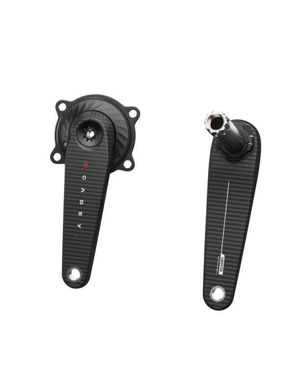 Potencia dual Xcadey Carbon caja Shimano ruta plato 4 tornillos