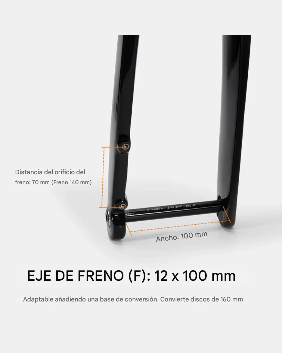 Cuadro Toseek R1 carbono cableado 100% interno (CON MANILLAR)