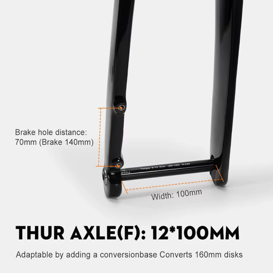 Cuadro Toseek R1 carbono cableado 100% interno (Sin Manillar) - Imagen 7