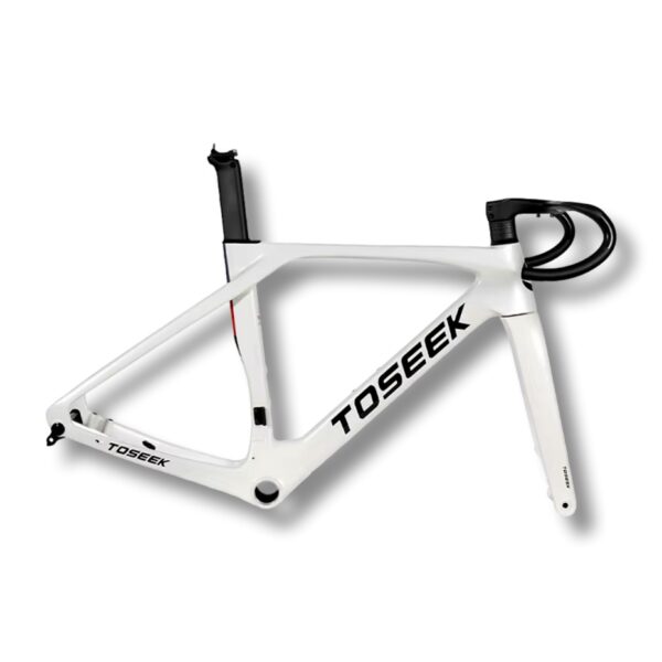 Cuadro Toseek R1 carbono cableado 100% interno (CON MANILLAR)