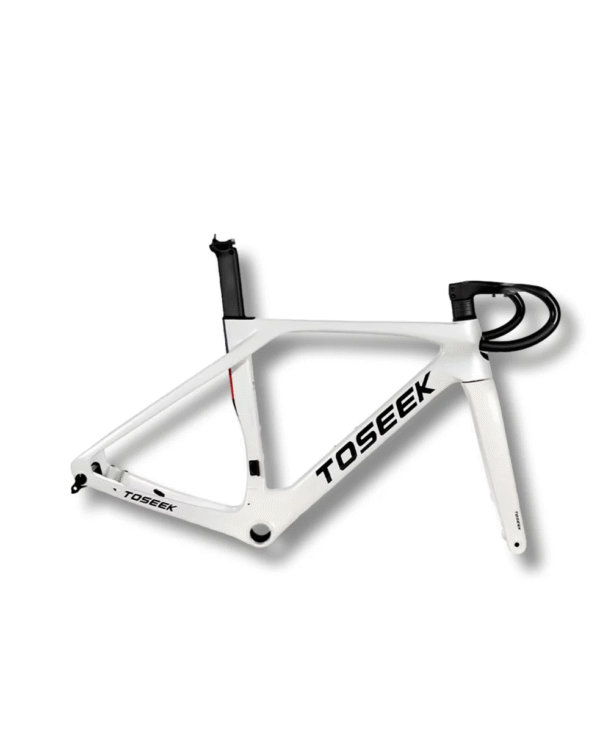 Cuadro Toseek R1 carbono cableado 100% interno (CON MANILLAR)