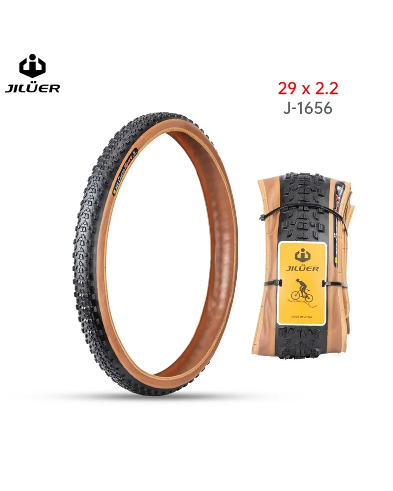 Cubierta Bicicleta Jiluer 29×2.20 60tpi Kevlar Color Negro