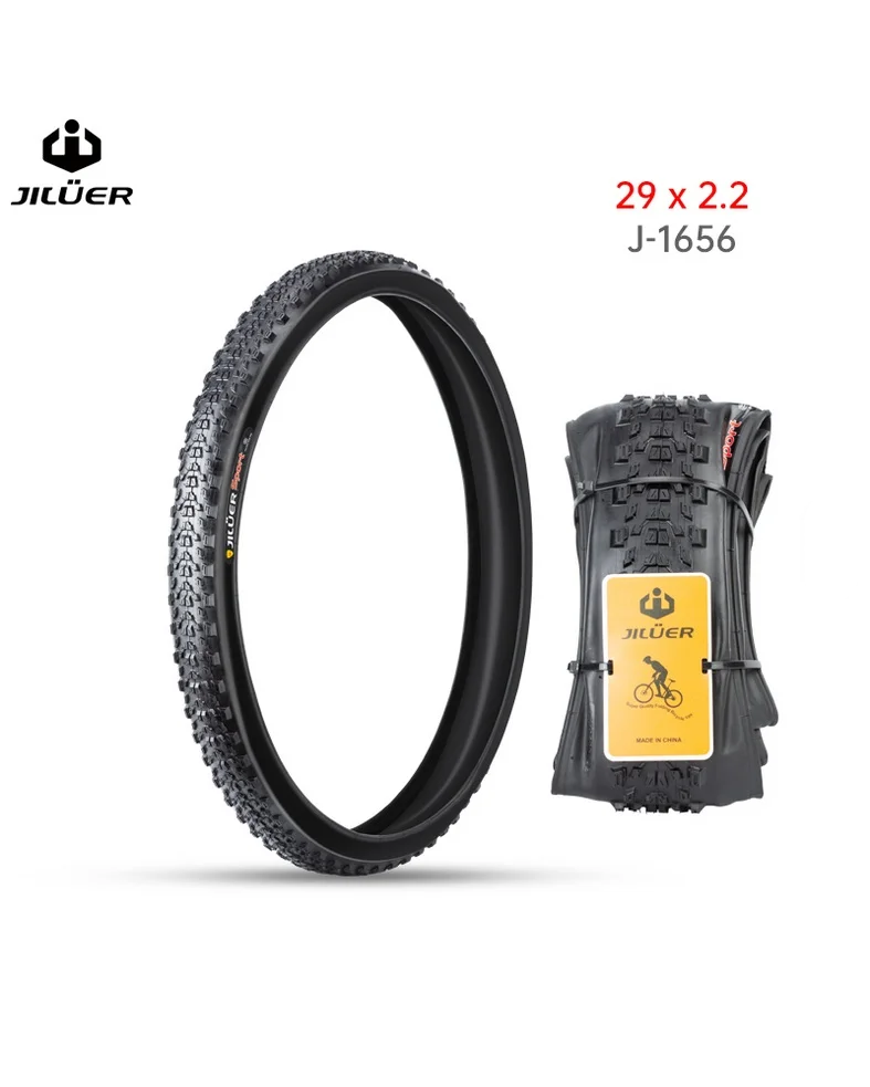 Cubierta Bicicleta Jiluer 29×2.20 60tpi Kevlar Color Negro