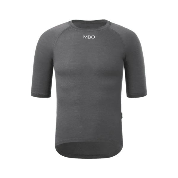 Camiseta Piel Lana Merino MBO de manga corta de para hombre B300