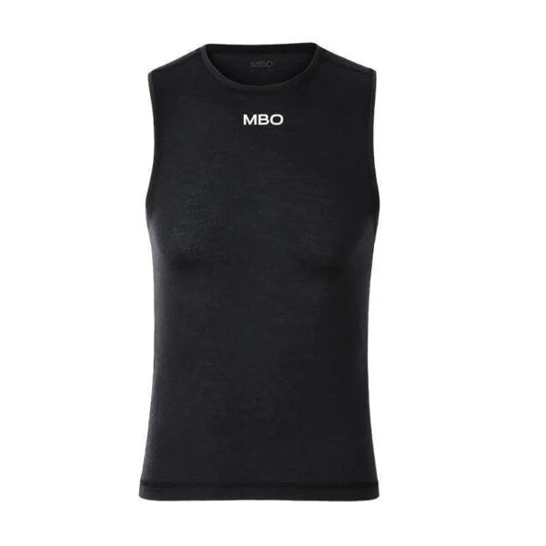Camiseta Piel Lana Merino MBO sin manga  para hombre B320