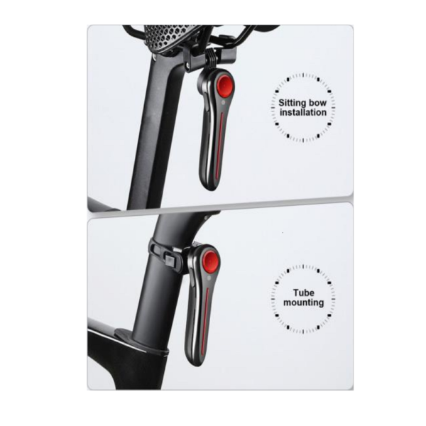 Luz de Freno Automática y Encendido Inteligente USB-C BikeCraft T24