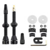 2 Válvulas Presta Tubeless 60mm/44mm | Kit de Aluminio CNC y Núcleo de Latón
