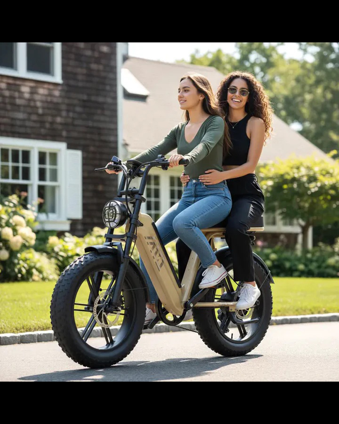 Bicicleta Eléctrica R7 Fat Tire 20″ – Motor 750W, Batería 48V 13Ah y Doble Suspensión Yeestep