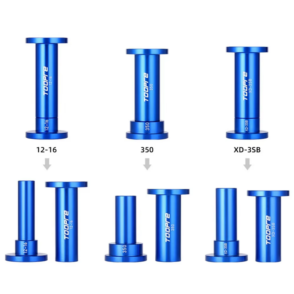 Kit Profesional de Prensa y Extractor de Rodamientos Toopre TP-L28 | Aluminio 7075 CNC - Imagen 5