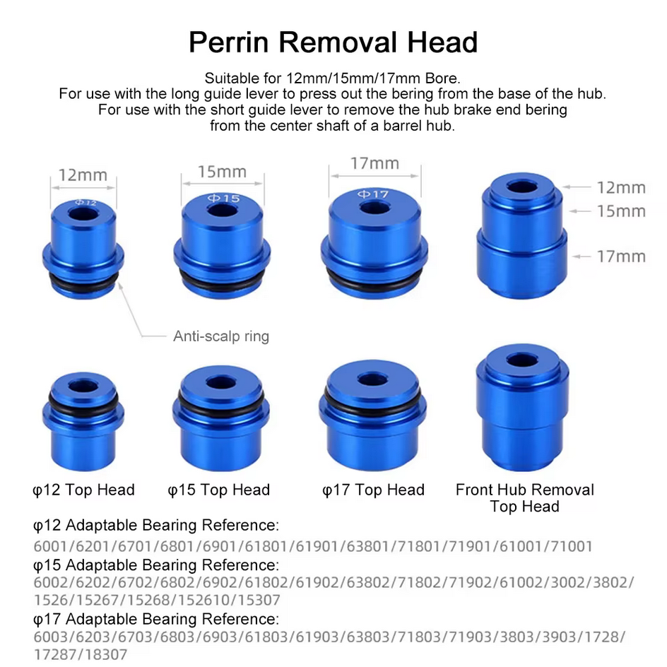 Kit Profesional de Prensa y Extractor de Rodamientos Toopre TP-L28 | Aluminio 7075 CNC - Imagen 3