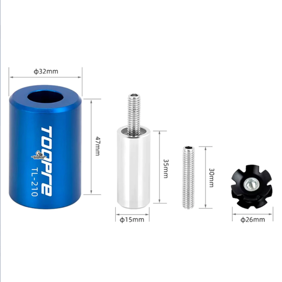 Herramienta de Instalación de Araña de Dirección Toopre TL210 | Guía de Precisión CNC - Imagen 8