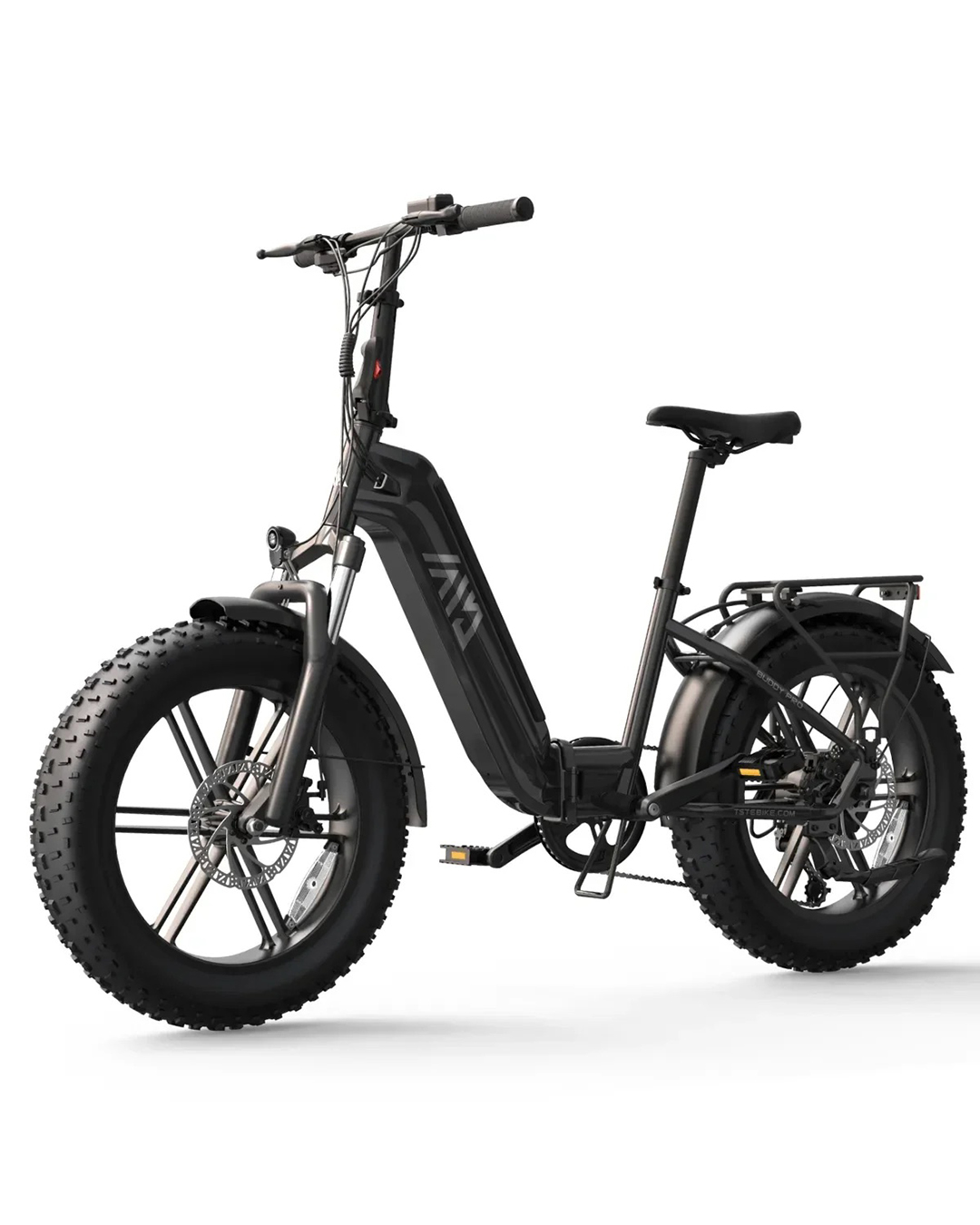 Bicicleta Eléctrica F008 Plegable Fat Tire 20″ 4×3″ – Motor 750W, Batería 48V 13Ah y Doble Suspensión Yeestep
