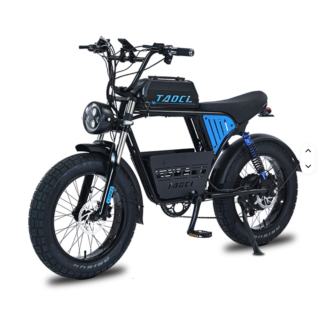 Bicicleta Electrica V07 Taoci 1500W potencia bateria 864Wh