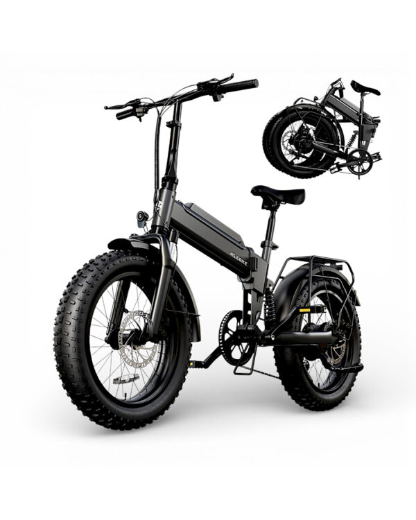 Bicicleta Eléctrica F00C Plegable Fat Tire 20″x 4″ – Motor 500W, Batería 36V 11Ah Doble Suspensión Yeestep