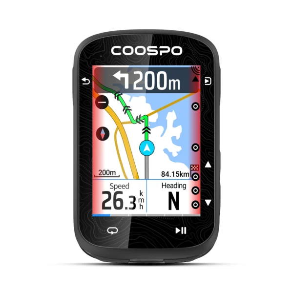 Ciclocomputadora SC600 GPS ANT+ Bluetooth Coospo