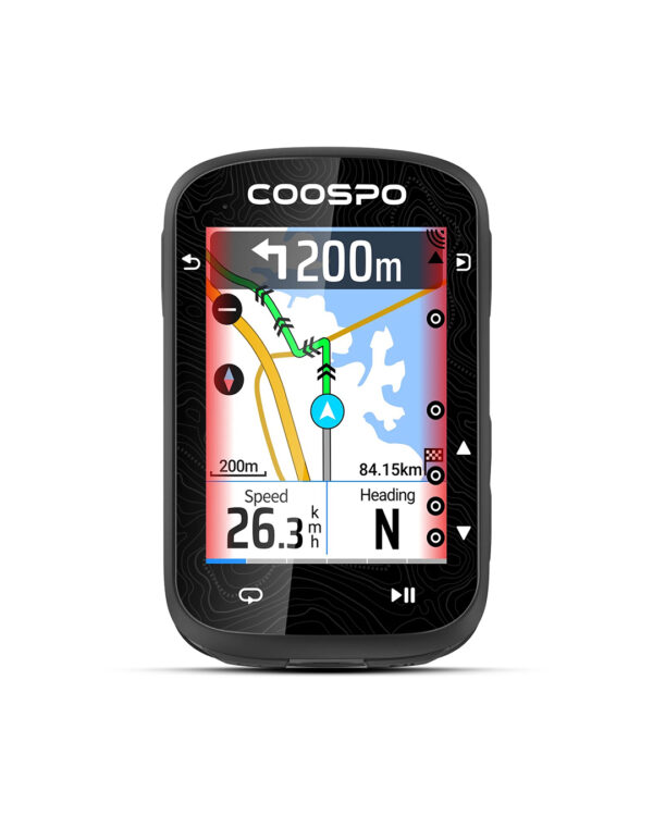 Ciclocomputadora CS600 GPS ANT+ Bluetooth Coospo