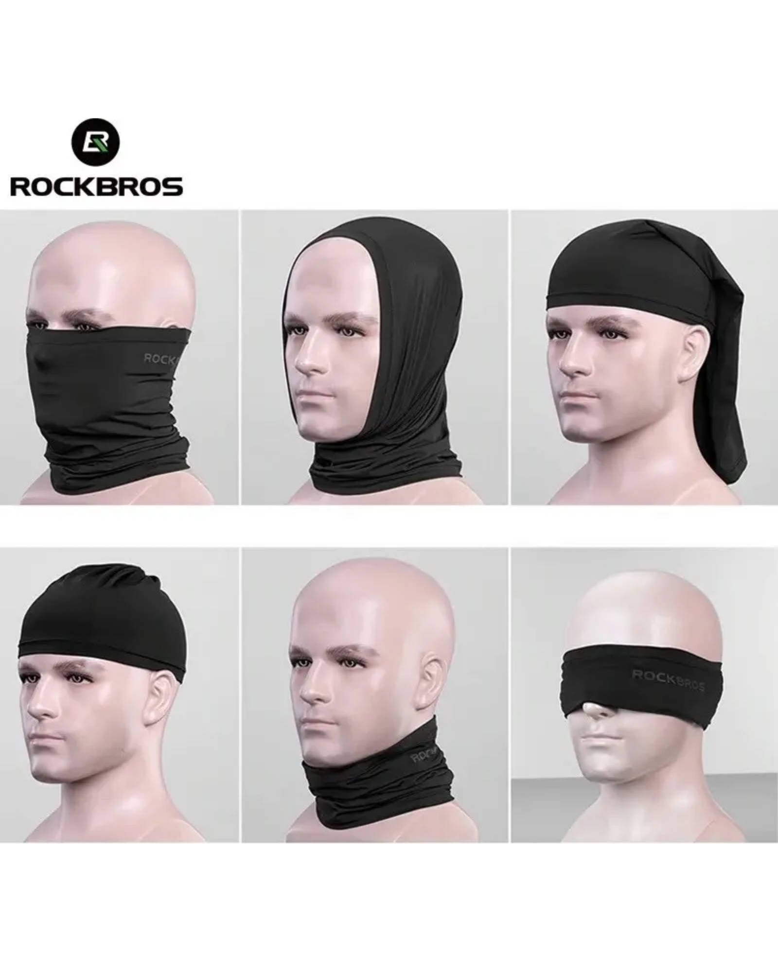 Cuello, Bandana Refrescante Uv400 Rockbros Wb-001 Ice Silk