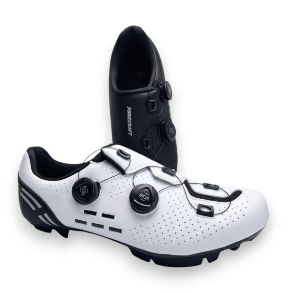 Zapatillas Ciclismo MTB Bikecraft SM01 | Dial Rotativo Dual y Tacos Desmontables