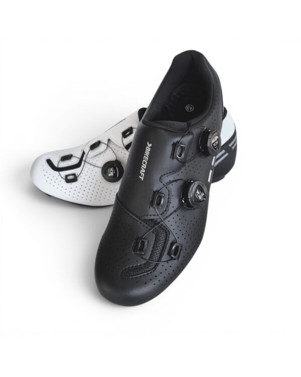 Zapatillas Ciclismo Ruta Bikecraft SR01 | Doble Dial Rotativo y Ultra Livianas