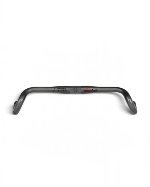 Manillar TOSEEK Manubrio Gravel Carbono RS-WRC Drop 130mm Flare 30°
