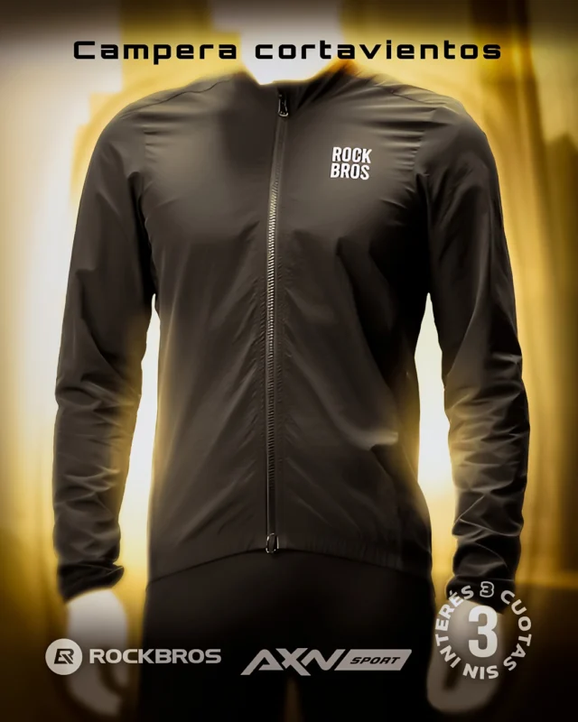 🚴 Campera cortavientos de ciclismo ROCKBROS ultraligera para salir aunque sople.

Pensada para primavera/verano: corta el viento, respira y suma visibilidad en ruta o ciudad.

✅ Plegable “All-in-One”: se guarda en su propio bolsillo
🧷 Cremallera dual: ventilación a medida
🔒 Banda antideslizante 360° en cintura: ajuste firme
🎒 Bolsillo trasero grande: llevá lo esencial
✨ Detalles reflectantes: más seguridad nocturna

Envío gratis en compras superiores a $49.999 | 3 cuotas s/ interés | 10% OFF transf.

La sumás al equipo en axnsport.com!

#AXNSPORT #Ciclismo #ROCKBROS #Cortavientos #Ruta #MTB #Gravel #CiclismoUrbano