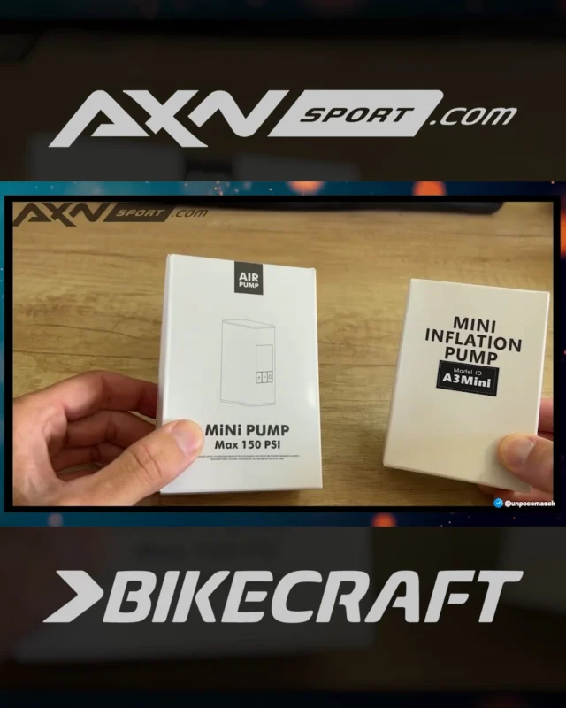 ¿Salida larga o aventura gravel? Llevate un mini compresor y olvidate del “¿quién tiene inflador?”.
Sobre los BikeCraft: el grande (hasta 150 PSI) y el A3 Mini. Traen pico para válvula francesa, adaptador para válvula americana, manguerita flexible, adaptador para pelotas y cable de carga. El grande suma bolsita y manual.Se usan fácil: encendés, elegís la presión y apretás para inflar.¿Team A3 Mini al bolsillo o el 150 PSI para todo? Encontrá los tuyos en axnsport.com.Gracias @unpocomasok por la review! Seguilo a Mauri para más info sobre ciclismo.#AXNSPORT #Ciclismo #Pycraft #MiniCompresor #Gravel #MTB #Ruta #AccesoriosCiclismo #BikeTools