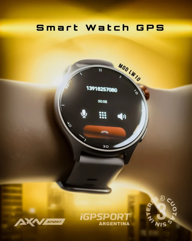 El nuevo iGPSPORT LW10 es la combinación perfecta de tecnología y diseño. 🎨

🔹 Estilo sofisticado: Elegí entre negro oscuro y titanio plateado para que combine perfectamente con tu equipo.
🔹 Ligero y cómodo: Con solo 31,7 g, es tan liviano que te vas a olvidar que lo llevas puesto.
🔹 Compatibilidad total: Funciona a la perfección con Android 9.0, iOS 13 o superiores, y se integra sin problemas con todos tus dispositivos iGPSPORT.
🔹 Ahora también en Rosa.

Viví la experiencia de un reloj que entiende tu ritmo. 🕒

Llevate el tuyo ahora antes que nadie, desde nuestra tienda online axnsport.com y pagalo en 3 cuotas sin interés con tarjetas bancarias Visa y Mastercard. 💳

Aprovecha descuentos por pago con transferencia bancaria o en 1 cuota con tarjeta de débito y crédito! 😍

Envío GRATIS a todo el país.
Apurate mientras hay stock. 💥

#iGPSPORTLW10 #SmartWatch #Diseño #Tecnología #Compatibilidad #estilo #IGSPORT #IGPSPORTARGENTINA #AXNSPORT #AXNSPORTOK