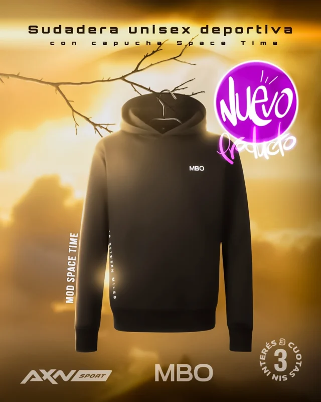 🔥 Nuevo lanzamiento: la sudadera MBO Space Time lista para entrenar y moverte con estilo.

🧵 65% algodón / 35% poliéster
⚖️ Tejido de 410 g ± 5 g
🌡️ Ideal para 15 a 25 °C
🧥 Capucha y bolsillo canguro
💨 Protección contra el viento
👌 Bajo acanalado y hombros caídos para moverte sin restricciones

3 cuotas sin interés, 10% off por transferencia y envíos gratis en compras superiores a $49.999.

www.axnsport.com

¿Ya sumaste la tuya a la web?

#AXNSPORT #Ciclismo #MBO #Sudadera #IndumentariaDeportiva #Ruta #MTB #Gravel