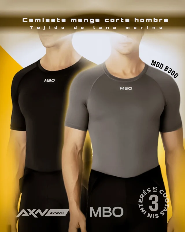 Llega la Camiseta Piel Lana Merino MBO B300. Rendimiento térmico para entrenar cómodo.

Ideal para ruta, MTB o gravel: regula temperatura, absorbe y evapora el sudor.

🧶 50 % lana y 50 % Tencel: suavidad y frescura.
🌡️ Rango 10–25 °C: control térmico.
🚴 Corte deportivo: mejor ajuste sobre la bici.
💨 Secado rápido: cuerpo limpio y seco.
🖤 Manga raglán: comodidad y estilo.

Lanzamiento AXNSPORT. Comprá ahora antes de que se agote.

Envíos gratis en compras superiores a $69.000. 3 cuotas sin interés.

#AXNSPORT #Ciclismo #MBO #CamisetaCiclismo #MTB #Ruta #Gravel #BikeWear